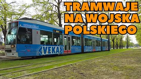 Tramwaje na Wojska Polskiego Tramwaje w Łodzi YouTube