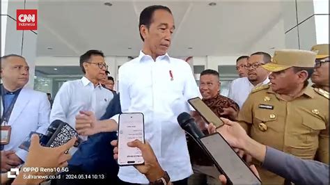 Paspampres Soal Pria Cepak Terobos Wawancara Jokowi Di Konawe YouTube