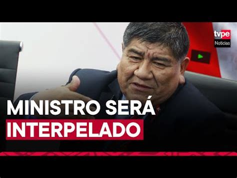 Video Congreso aprobó interpelar a ministro de Energía y Minas por