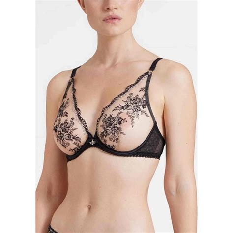 Soutien gorge triangle armatures Noir Aubade Trésor Infini Aubade Fitancy