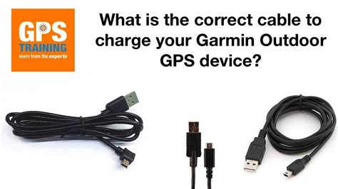 Usb Cable Options For A Garmin Gps Unit Youtube