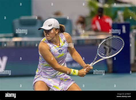 Miami Gardens Fl Usa Th March Madison Brengle Usa Vs Iga