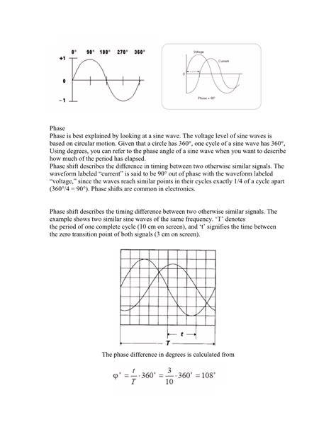 Phase Phase Is Best Explained By Looking At A Sine Wave The Voltage