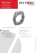 Brida SAE FG 40 HYTORC TECHNOLOGIES GMBH para tuberías para