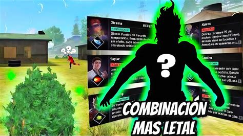 5 MEJORES COMBINACIONES DE HABILIDADES CON WUKONG EN FREE FIRE YouTube