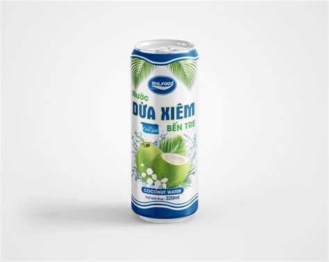 Canned Siamese Ben Tre Coconut Water With Pulp Acm Beverage Supplier