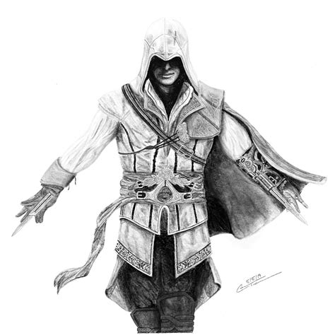 I Drew Ezio What Do You Guys Think R Assassinscreed