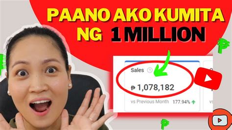 PAANO AKO KUMITA NG 1 MILYON SA NEGOSYO IN 1 MONTH SA YOUTUBE NEGOSYO