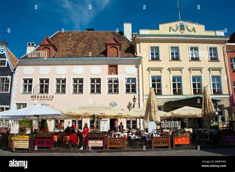 Town hall square, Tallinn Stock Photo - Alamy