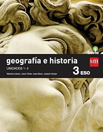 Geografía e historia 3 ESO Savia Trimestres Pack de 3 libros