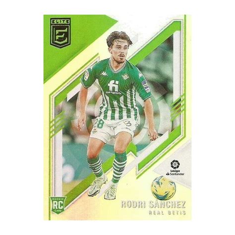 Venta Trading Card Rodri S Nchez Rookie Panini Donruss Elite La Liga