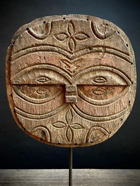 Mask Wood Teke Congo 30 Cm Catawiki