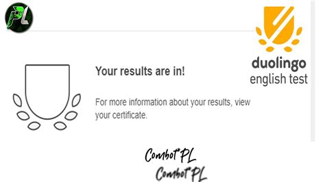 Duolingo English Test Certificate