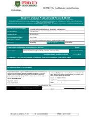 MGT002 ANJANA COVERSHEET Docx SITXMGT002 Establish And Conduct