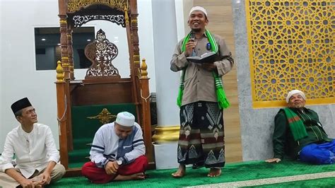 Sambutan Ayah Baha Ceramah Musthafawiyah Ayah Pahri Safari Ramadhan