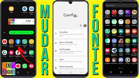 Mudar Fonte Do Celular Como Mudar A Letra Do Celular Android Youtube