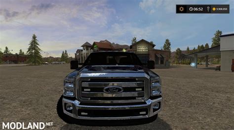 FORD F350 WORK TRUCK v 1.1 mod Farming Simulator 17