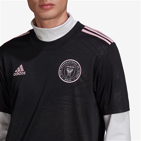 Camiseta adidas Inter Miami 2021 Segunda equipación Negro Rosa