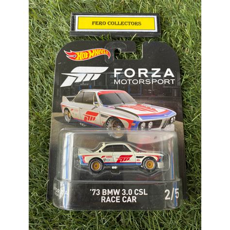 Hot Wheels 73 BMW 3 0 CSL Race Car FORZA Motorsport Shopee Malaysia