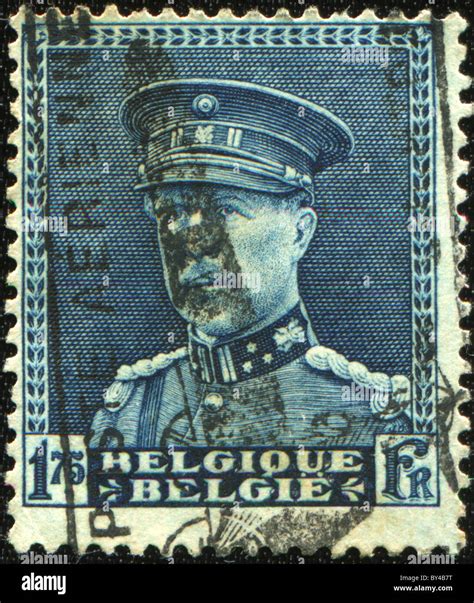 BELGIUM CIRCA 1900 A Stamp Printed In Belgium Shows King Albert