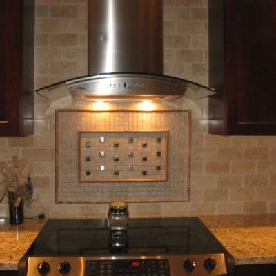 Kitchen Backsplash Metal Inserts Things In The Kitchen