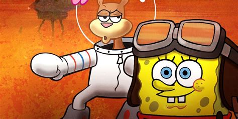 Spongebob & Sandy Cheeks Parody Top Gun 2 in New Crossover Poster