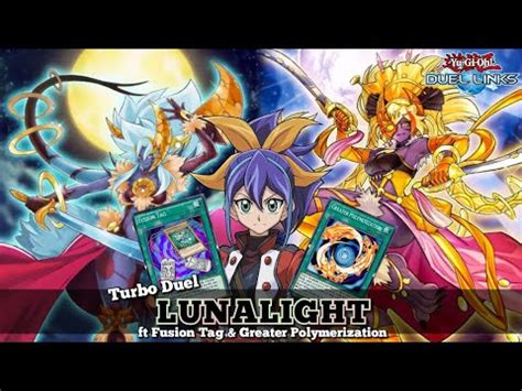 LUNALIGHT Deck With Fusion Tag And Greater Polymerization Yu Gi Oh