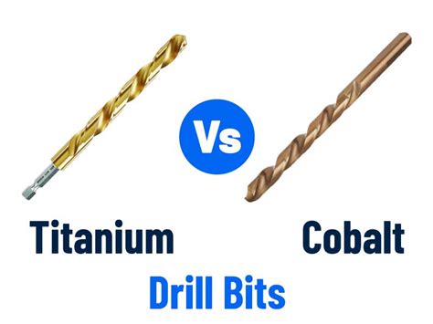 Titanium Vs Cobalt Drill Bits: What's the difference?