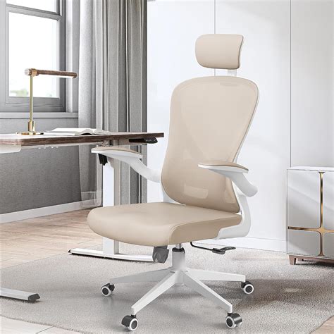 Home Desk Chair Ergonomic Chair with Headrest Study Chair Computer ...