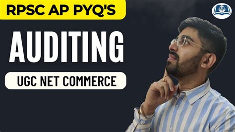 Top PYQs On Auditing RPSC ABST NET Commerce YouTube