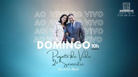 Culto AO VIVO IEQ JD BRASÍLIA Campanha Projeto de Vida 04 07 10h