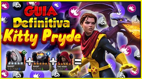 CÓmo Usar FÁcilmente A Kitty Pryde La Mejor Mutante Del Juego Mcoc Youtube