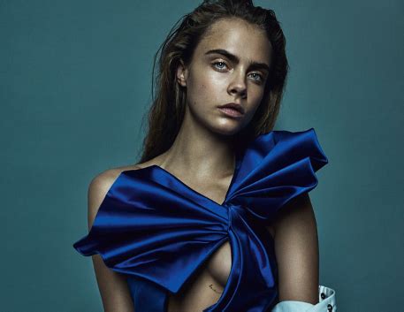 Cara Delevingne X Vogue By Mario Testino Pop Rocky