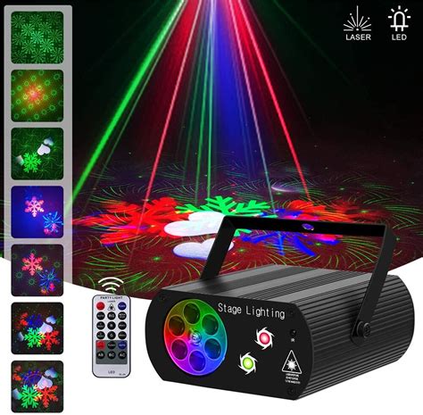 Projetor A Laser Para Festa Discoteca Ativado Por Som Luz Do