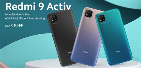 Redmi Activ Price In India And Specifications From Camera To