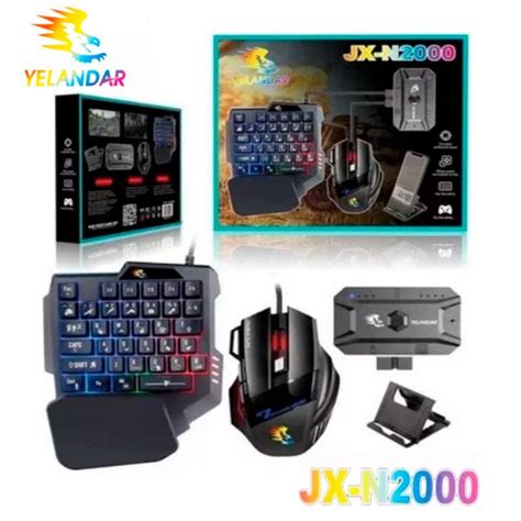 Ripley Kit Gamer Teclado Y Mouse Con Soporte Para Celular Bluetooth