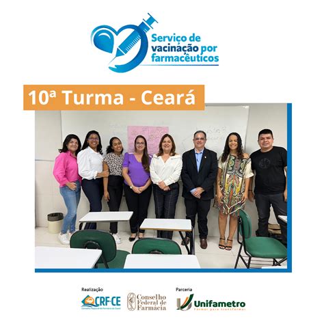 Crf Ce E Cff Em Parceria Unifametro Realizaram A Turma Do Curso