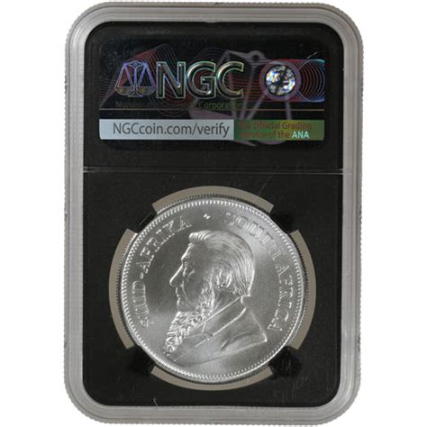 2020 1 Oz South African Silver Krugerrand Coin Ms69 L Jm Bullion™