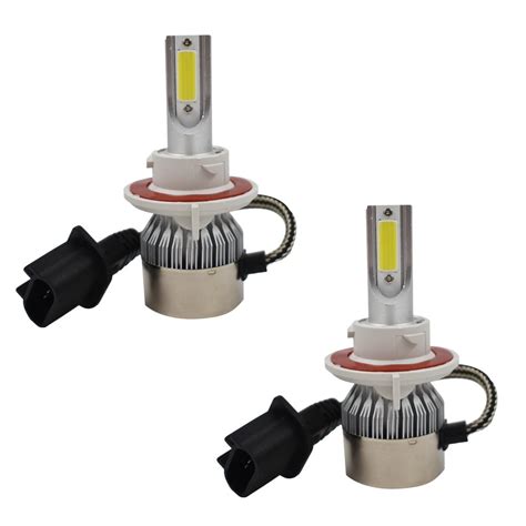 Pcs H Led Headlight Bulb Conversion Kit Replacement For Ford