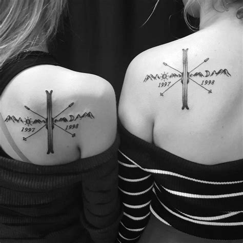 95 Superb Sister Tattoos Matching Ideas Colors Symbols