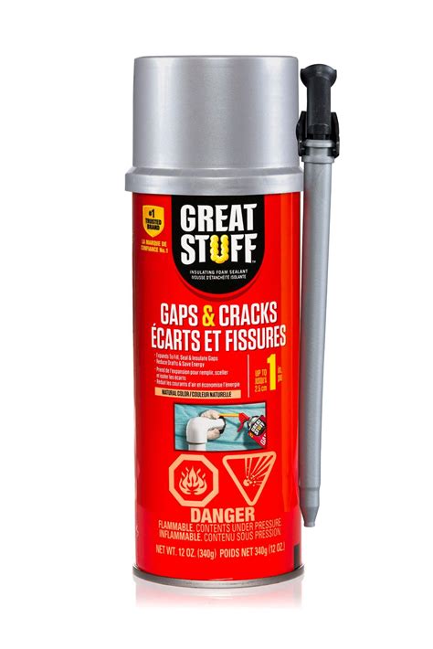 Great Stuff Gaps And Cracks Insulating Foam Sealant With Smart Dispenser Indooroutdoor Use 12