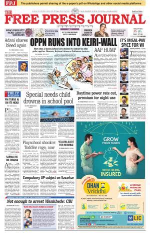 Free Press Journal Free Press Mumbai Epaper Edition Sat 24 Jun 23