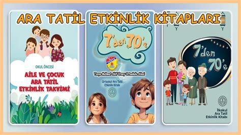 7 den 70 e Ara Tatil Etkinlik Kitabı Mehmet Akif Ersoy Ortaokulu