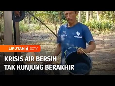 Warga Terpaksa Mengandalkan Rembesan Air Dan Belik Karena Krisis Air