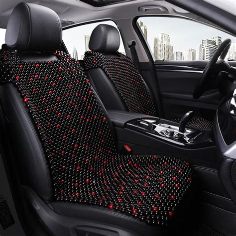 Amazon LACDL Beaded Seat Covers For Cars Beaded Cooling Car Seat