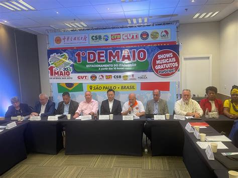 Centrais Sindicais Falam Imprensa Sobre O De Maio Cntm