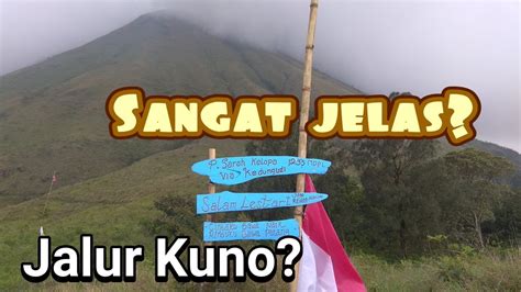 Pendakian Puncak Sarah Klopo Penanggungan Via Kedungudi Jalur Kuno