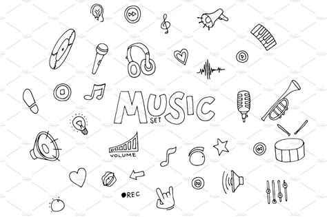 Easy Music Doodles