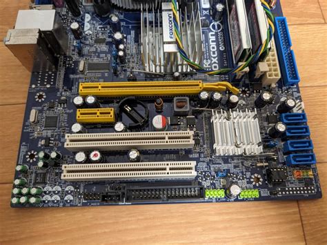 Yahoo!オークション - FOXCONN G31MX 46GMX マザーボード LGA775 ＋CPU...
