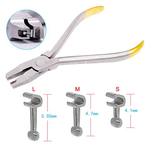 Crimpable Hooks Plier Ball Hook Orthodontic TC Hook Archwire Placing